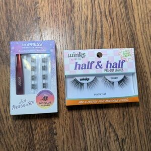 False Lashes Bundle of 2 NIB